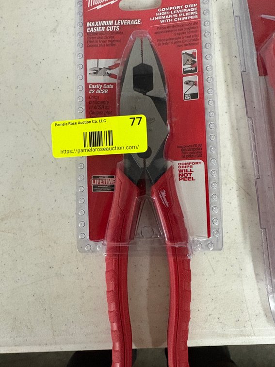 Milwaukee Lineman's Pliers