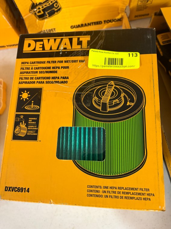 DeWalt HEPA Cartridge Filter