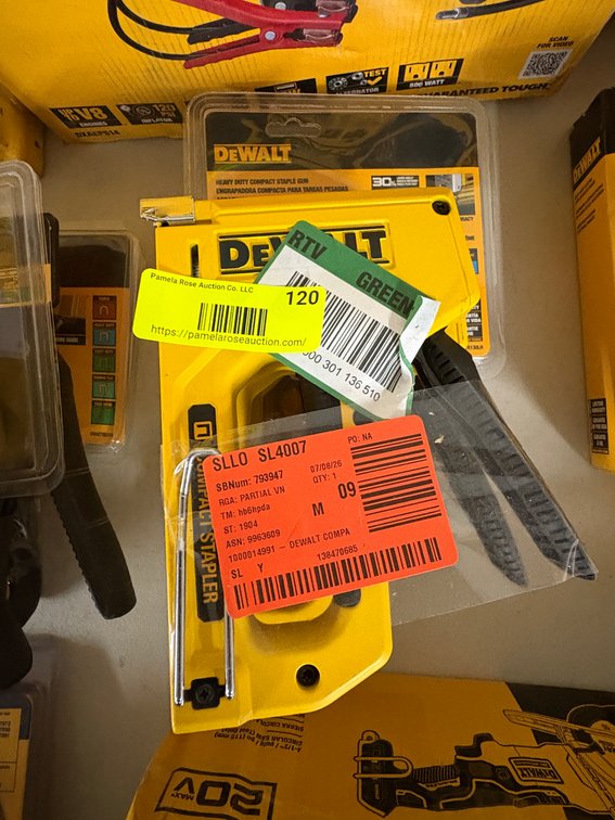 DeWalt Heavy Duty Compact Staple Gun