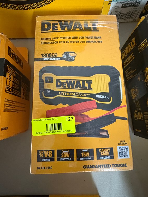 DEWALT Lithium Jump Starter