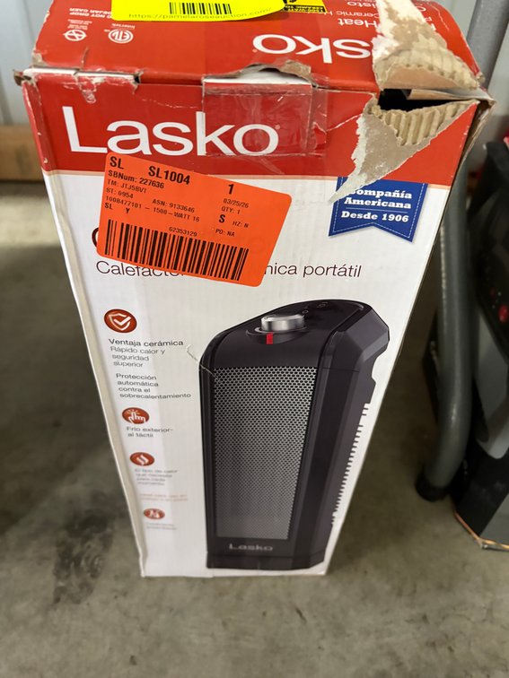 Lasko Portable Ceramic Heater