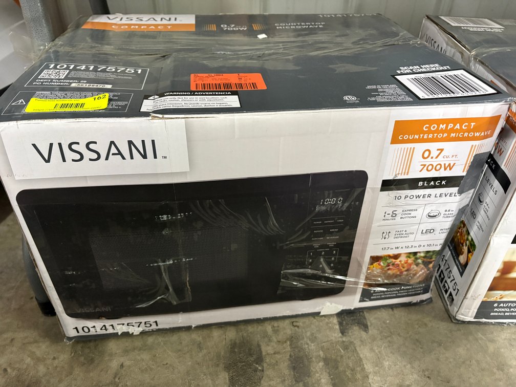 Vissani Countertop Microwave