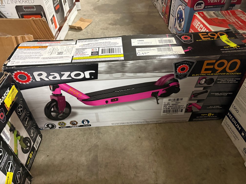 Razor Black Label Electric Scooter