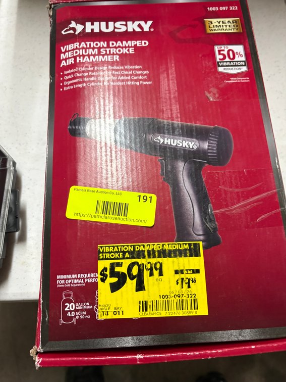 Husky Medium Stroke Air Hammer
