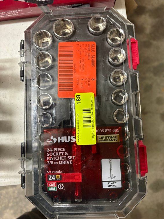 Husky 24-Piece Socket & Ratchet Set