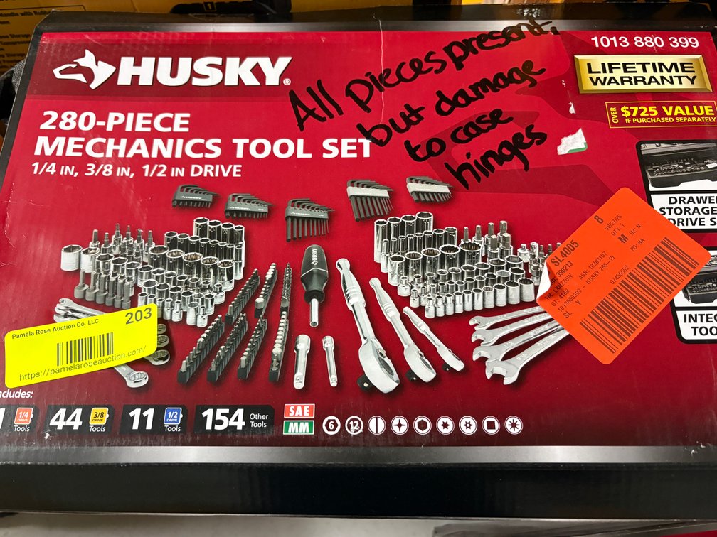 Husky 280-Piece Mechanics Tool Set