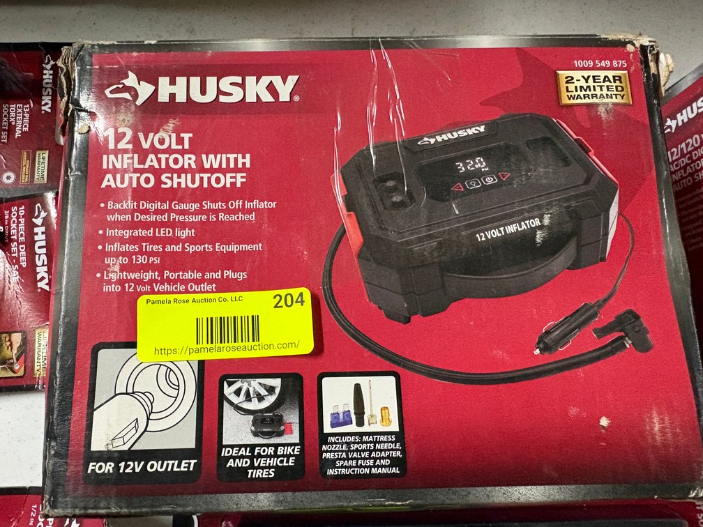 Husky 12 Volt Inflator