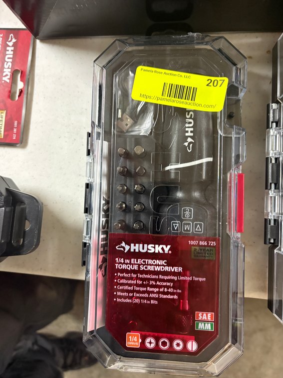 Husky Electronic Torque Screwdriver