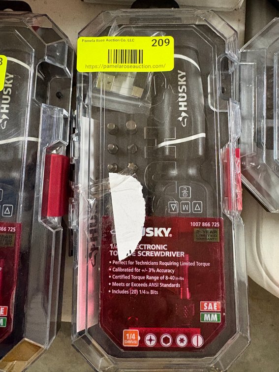 Husky Torque Screwdriver Set