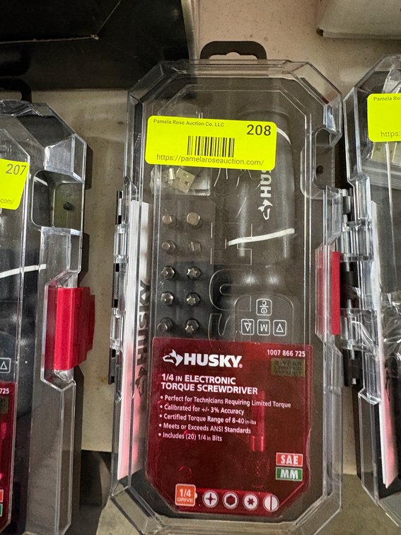 Husky Electronic Torque Screwdriver
