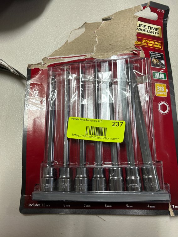 Husky Metric Hex Bit Socket Set