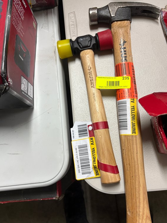 Husky Mallet and Claw Hammer