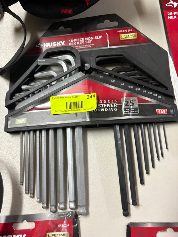 Husky 18-Piece Hex Key Set