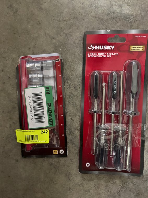 Torx Screwdriver and Bit Socket Sets