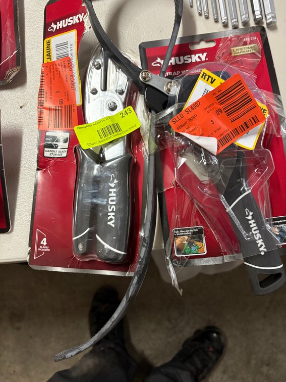 Husky Cutter and Strap Wrench
