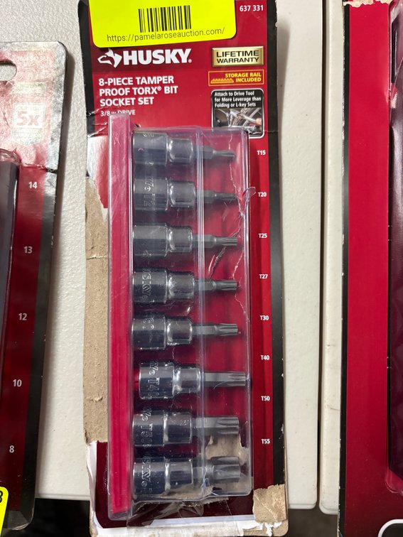 Husky 8-Piece Torx Bit Socket Set