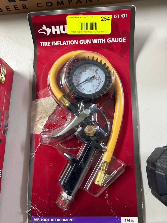 Husky Tire Inflation Gun with Gauge