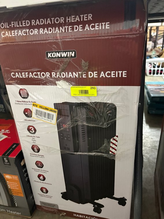 Konwin Oil-Filled Radiator Heater