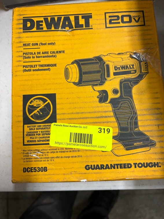 DeWalt 20V MAX Cordless Heat Gun