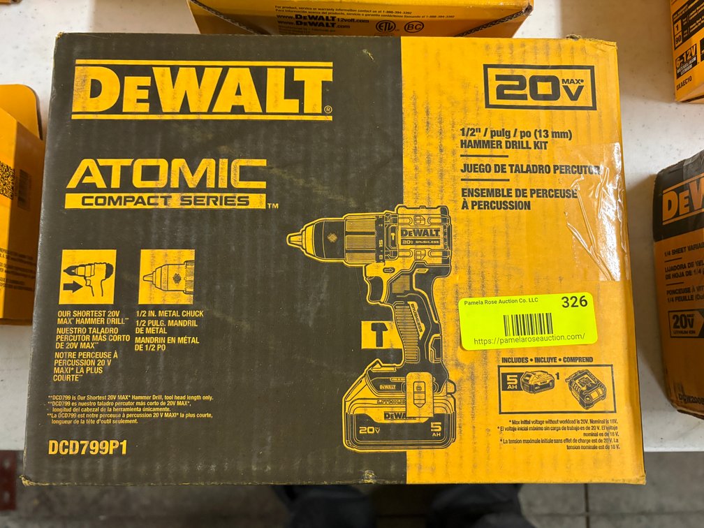 DeWalt 20V Hammer Drill Kit