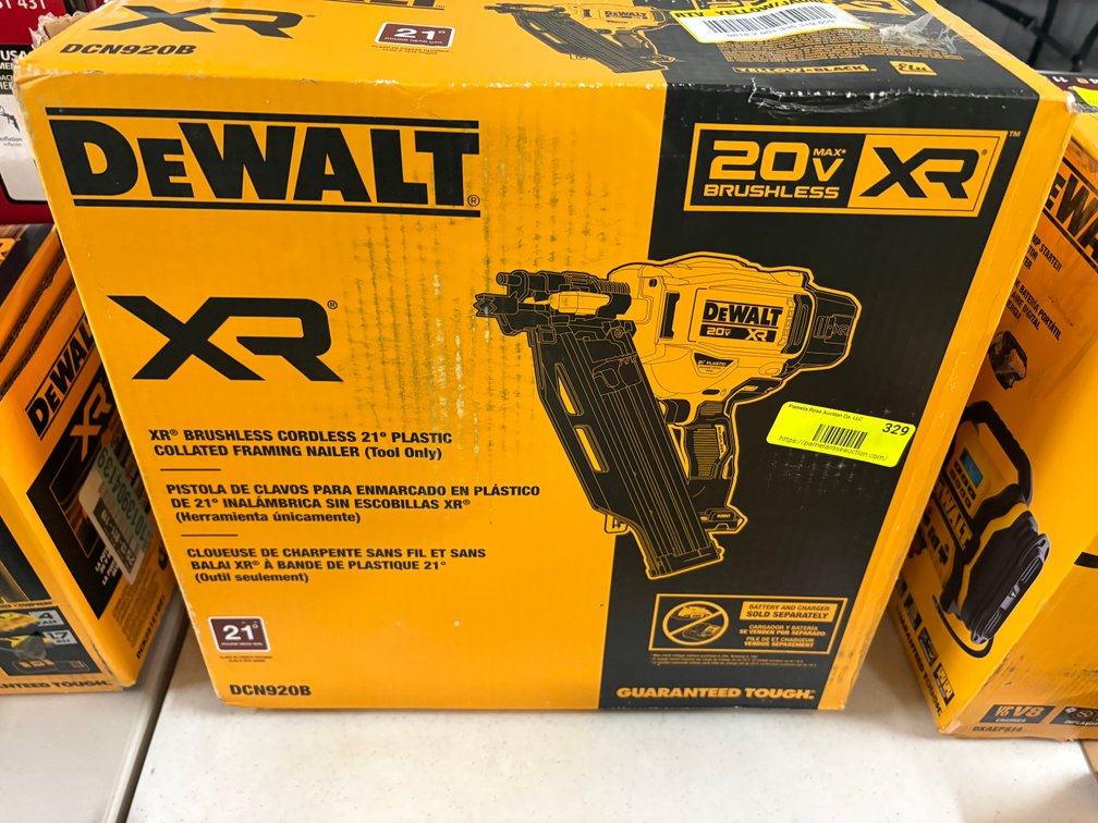 DeWalt Cordless Framing Nailer