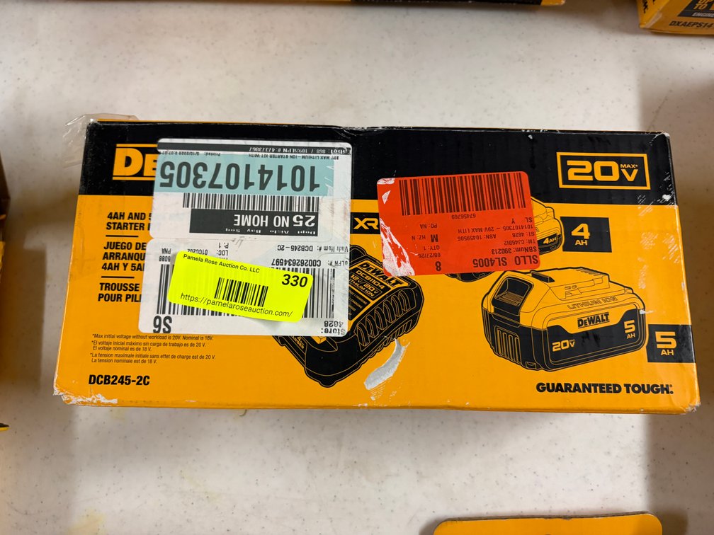 DeWalt 20V MAX Starter Kit
