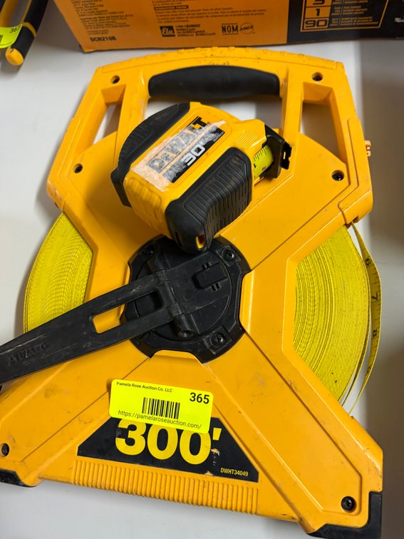 (2) DeWalt Tape Measures