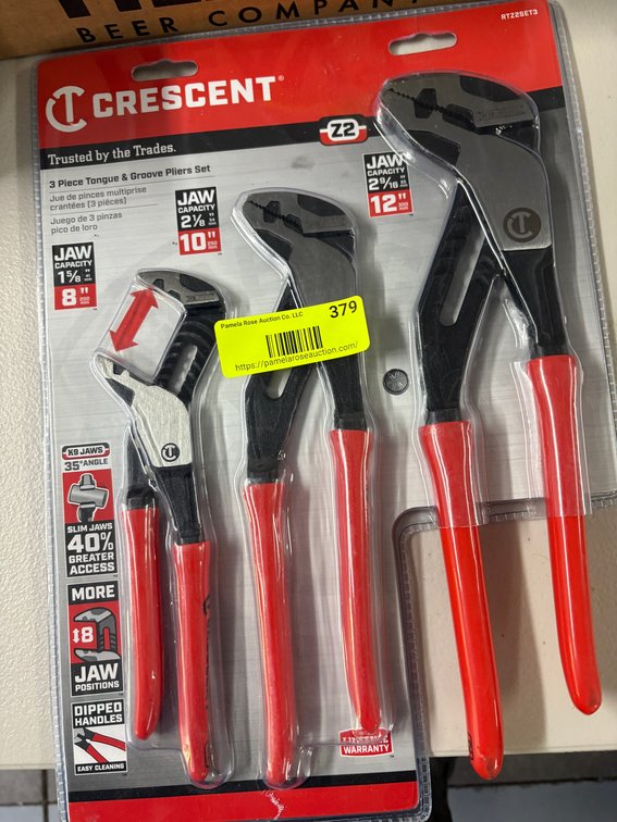 Crescent 3-Piece Pliers Set