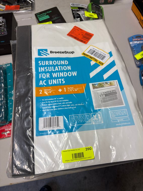 Window AC Insulation and Shoe Covers