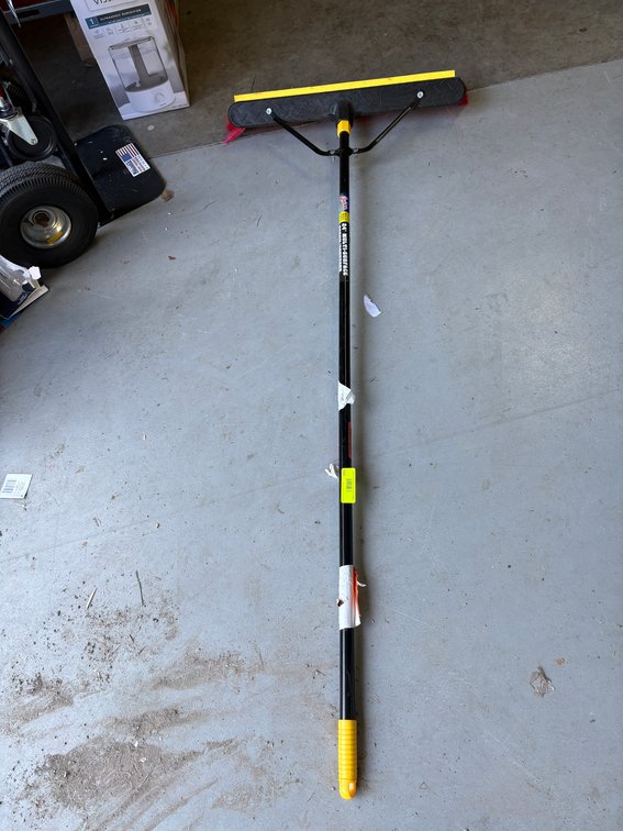 Quickie 24 in Push Broom with Squeegee