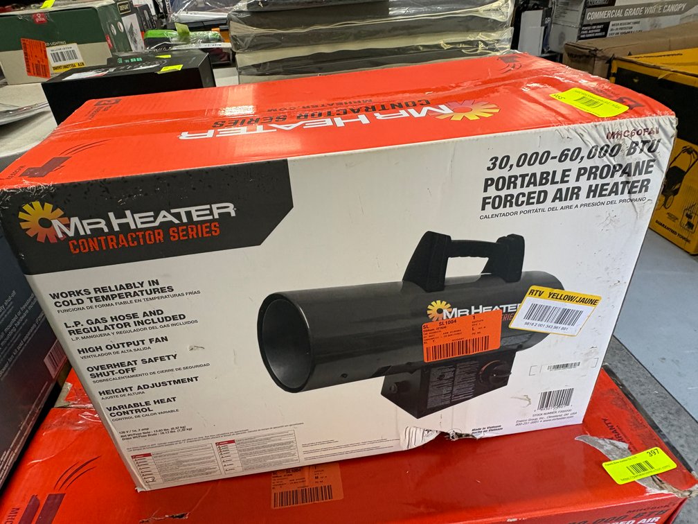 Mr. Heater Propane Forced Air Heater