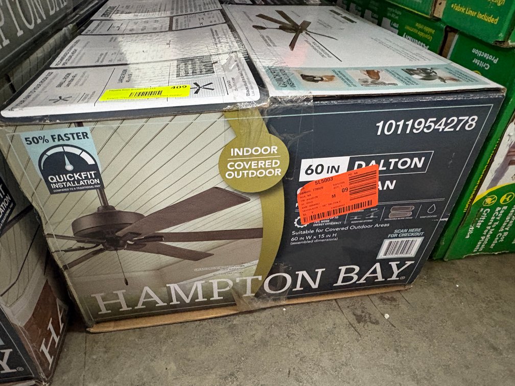 Hampton Bay Dalton 60 in Ceiling Fan