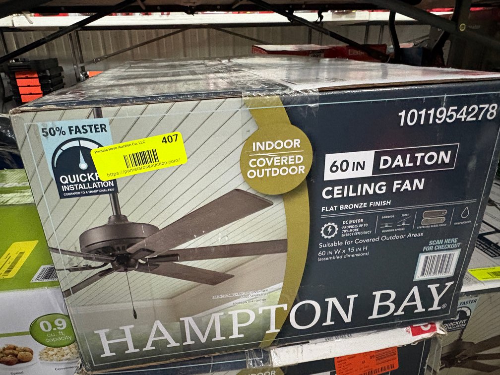 Hampton Bay 60" Dalton Ceiling Fan
