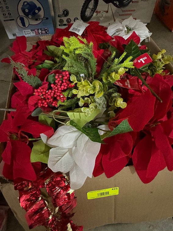 Christmas Floral Picks and Greenery