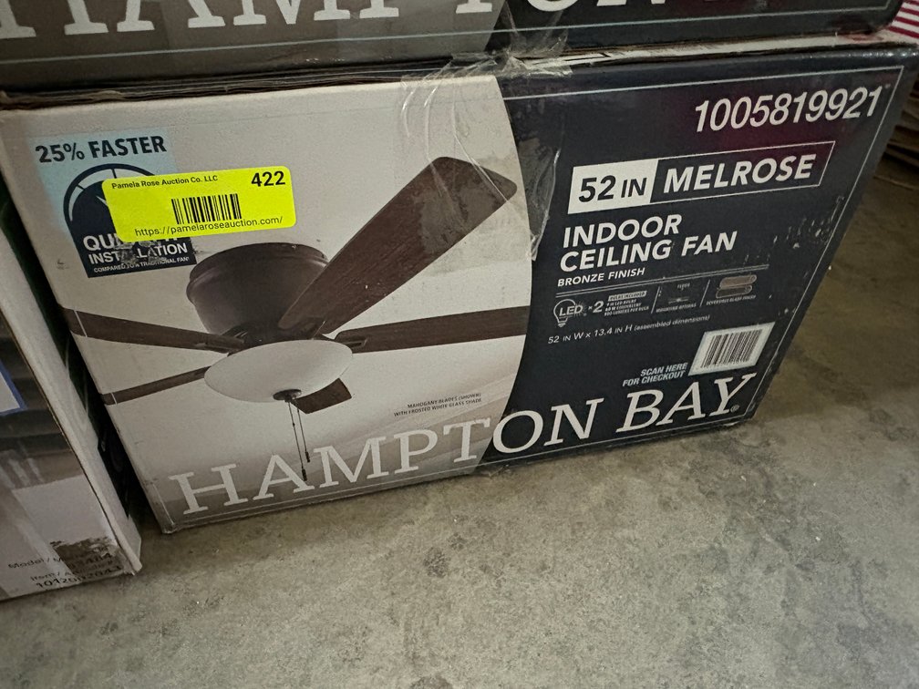 Hampton Bay Melrose 52-Inch Ceiling Fan