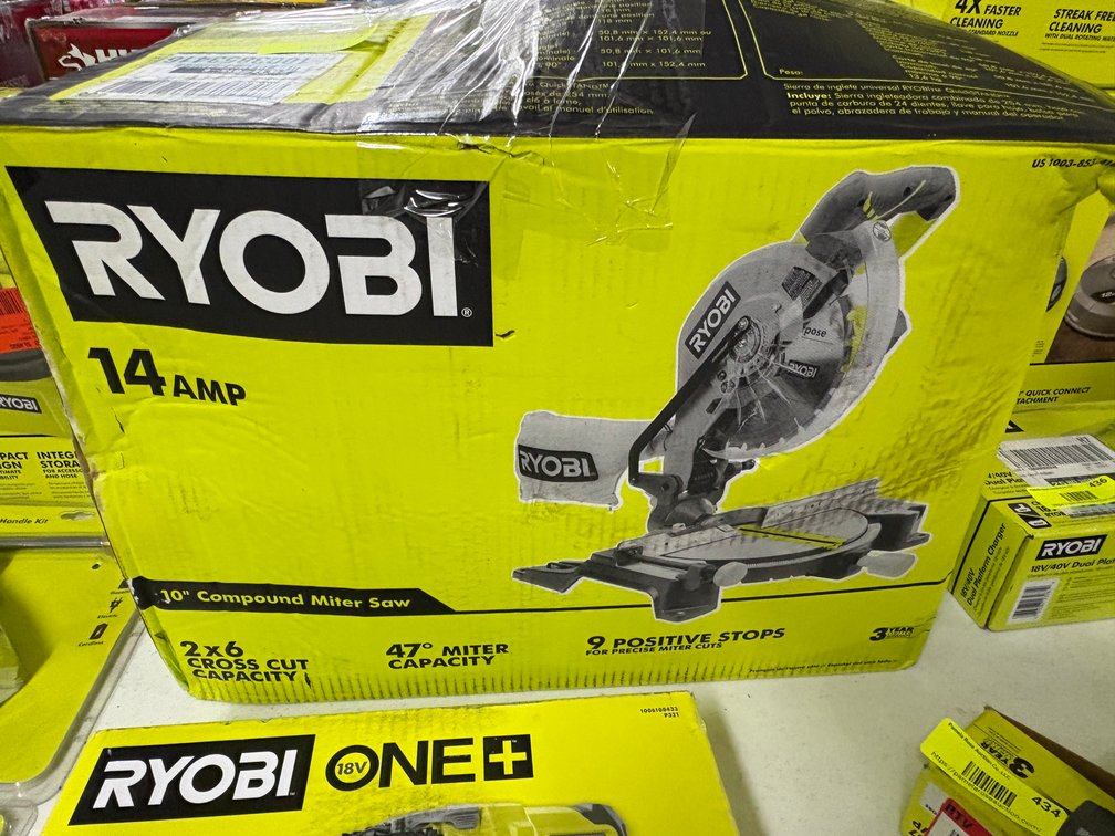 Ryobi 10" Compound Miter Saw
