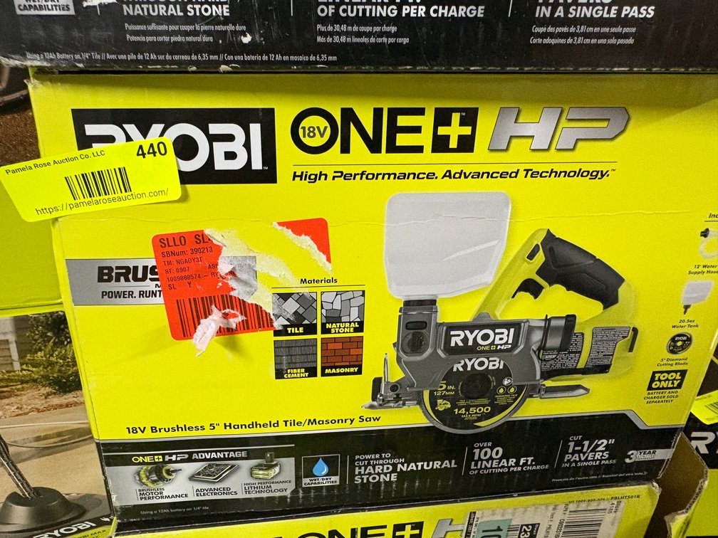 Ryobi 5" Tile/Masonry Saw