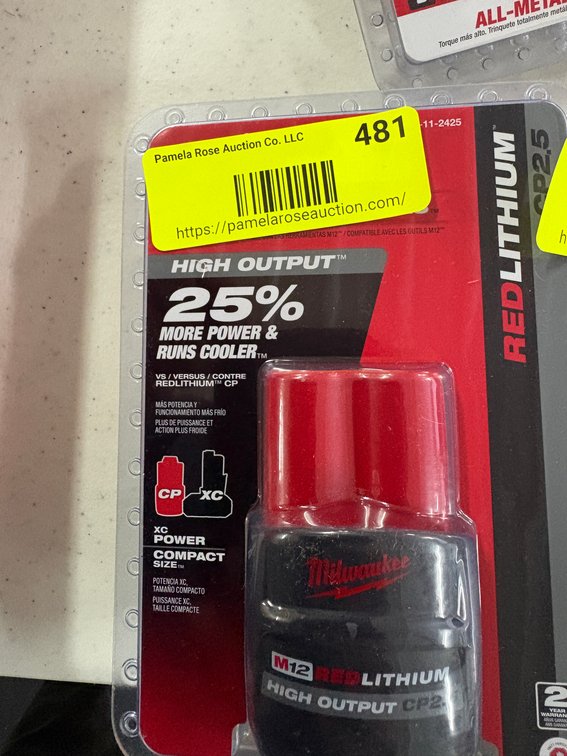 Milwaukee M12 REDLITHIUM Battery