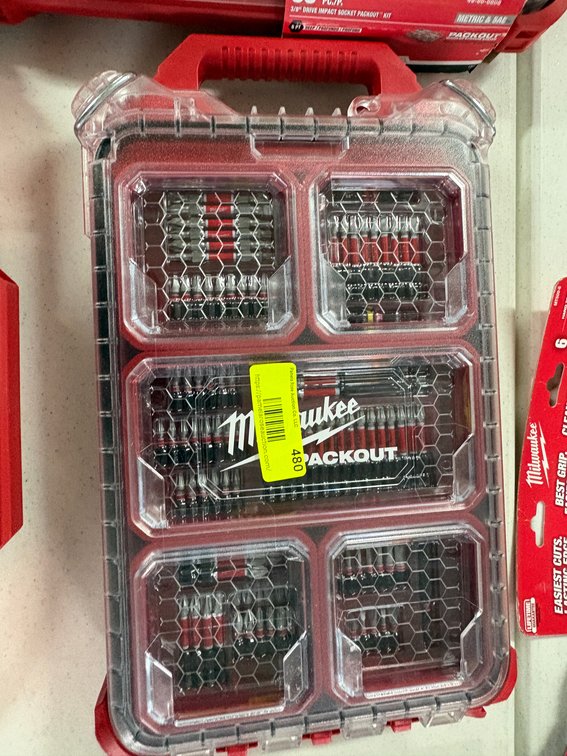 Milwaukee PACKOUT Organizer with Bits