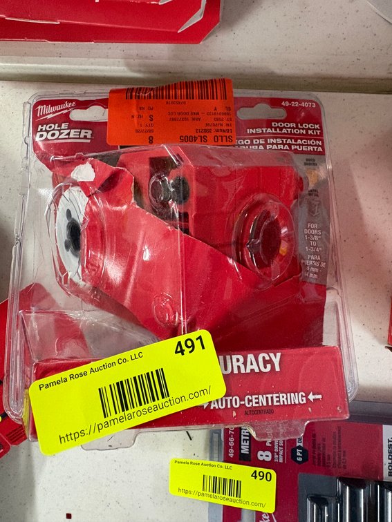 Milwaukee Door Lock Installation Kit