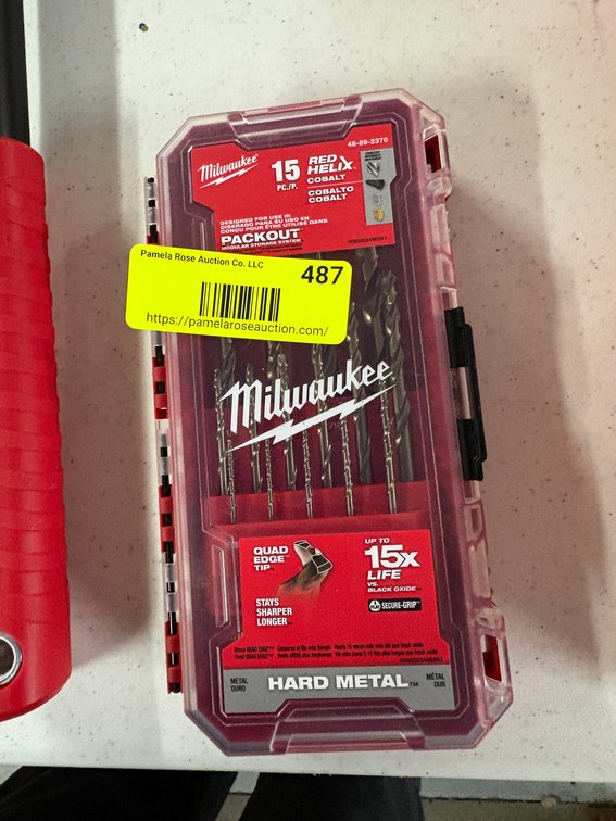 Milwaukee Cobalt Drill Bit Set