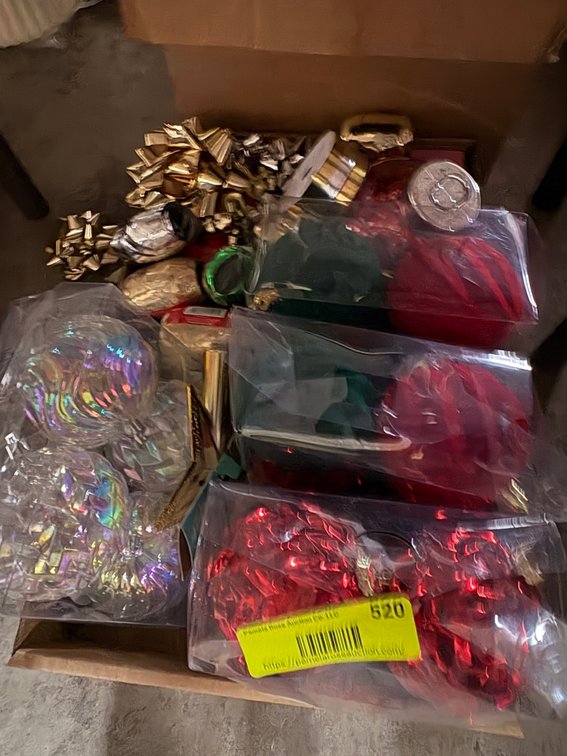 Christmas Ornaments and Bows