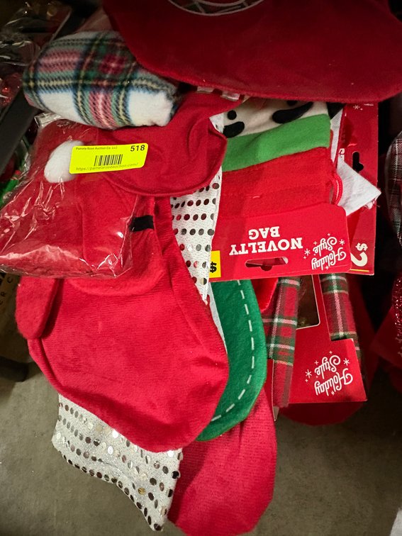 Christmas Stockings and Novelty Bags