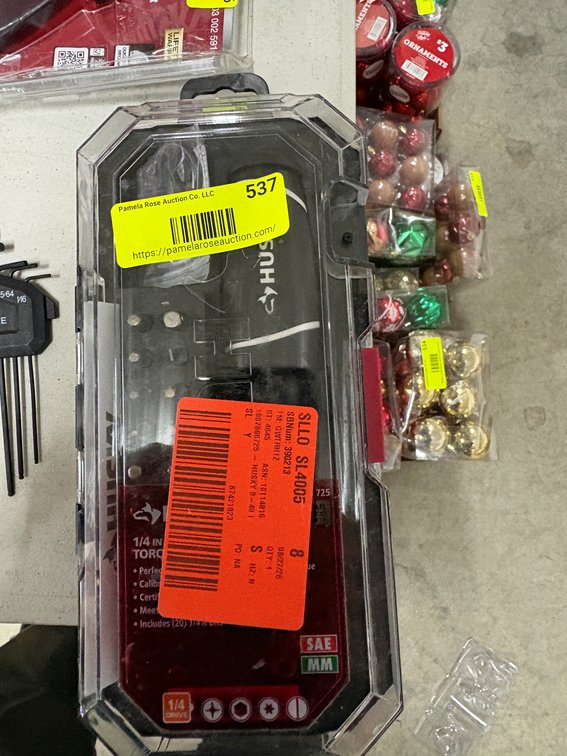 Husky 1/4 In Drive Torque Tool Set