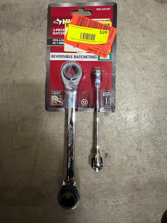 Husky 2-Piece Ratcheting Wrench Set