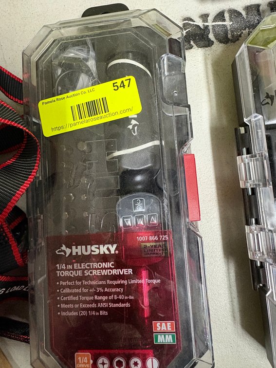 Husky Electronic Torque Screwdriver Set