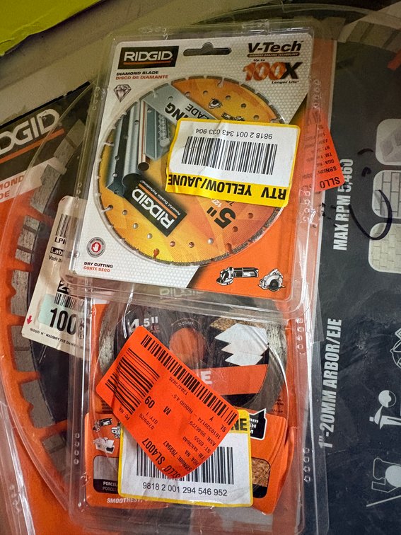 RIDGID Diamond Blades