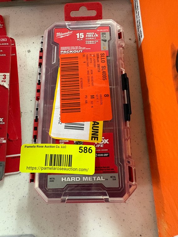 Milwaukee 15-Pc Cobalt Drill Bit Set