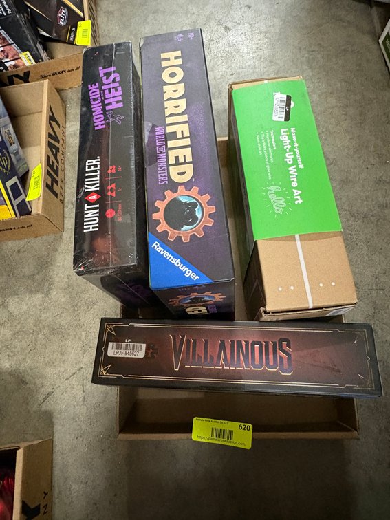 Board Games and Craft Kit