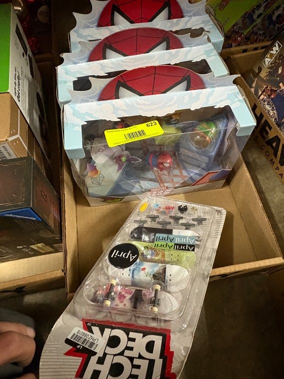 Marvel Playsets and Fingerboards